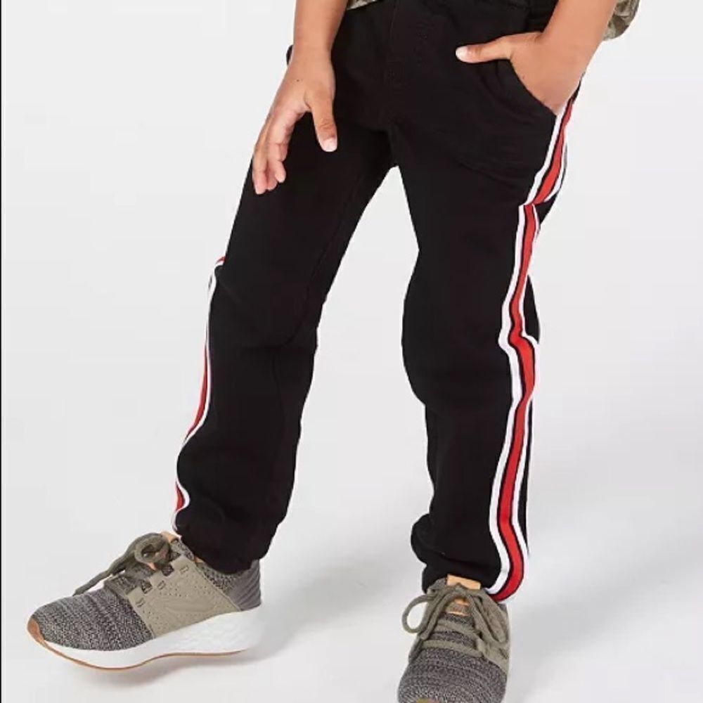 ✨HP✨Toddler Boys Striped Denim Jogger✨